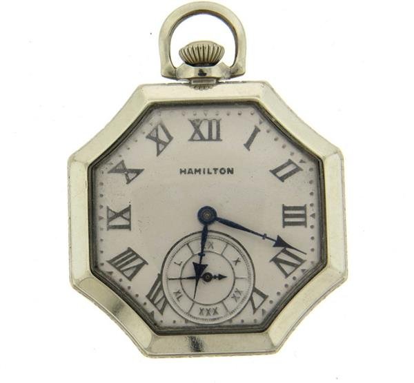 Hamilton 14k Gold  Filled Pocket Watch cal 912 (1 of 5)
