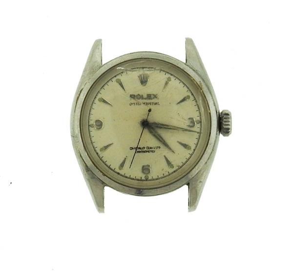 Rolex Oyster Perpetual Steel Bubble Back  Watch ref (1 of 6)