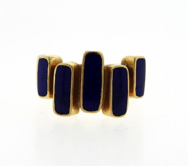 14K Gold Lapis Ring (1 of 4)