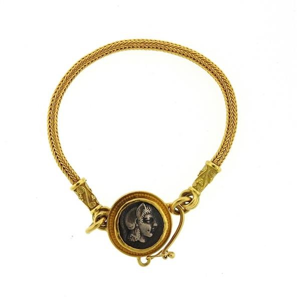 Daniel Gibbings 18K 22K Gold Coin Bracelet (1 of 5)