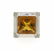 18K Gold Citrine Diamond Cocktail Ring - 2