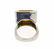 18K Gold Citrine Diamond Cocktail Ring - 3