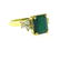 18k Gold Diamond Emerald Ring - 2