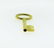 Pomellato 18k Gold Key Pendant Charm - 2