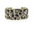 Native American Sterling Hand Print Cuff Bracelet - 3