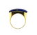 14K Gold Lapis Ring - 4