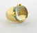 Pomellato 18K Gold Aquamarine Cocktail Ring - 2