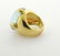 Pomellato 18K Gold Aquamarine Cocktail Ring - 5
