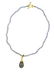 Robin Rotenier 18K Gold Faceted Pearl Enhancer Pendant