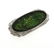 Antique Art Deco Platinum Carved Jade Diamond Brooch - 2