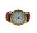 Hermes 18K Gold Stainless Steel Leather Strap Watch