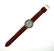 Hermes 18K Gold Stainless Steel Leather Strap Watch - 2