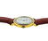 Hermes 18K Gold Stainless Steel Leather Strap Watch - 3