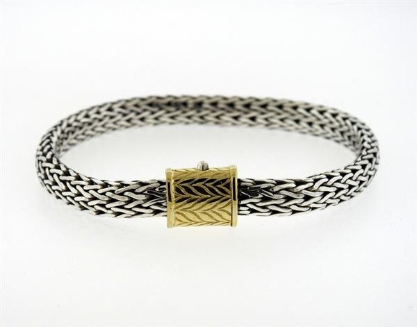 John Hardy  Classic Chain 18K Sterling Silver Bracelet (1 of 4)