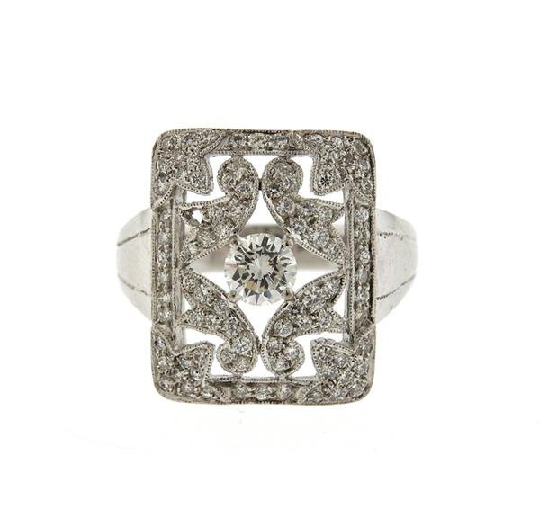 18K Gold Diamond Ring (1 of 4)