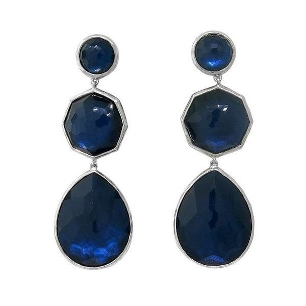 Ippolita Sterling  Rock Candy Quartz MOP Drop Earrings (1 of 2)