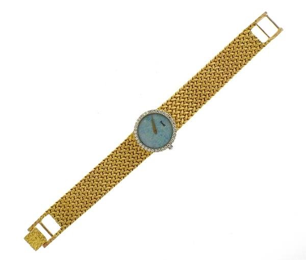 Piaget 18k Gold Diamond Opal Dial Watch (1 of 4)