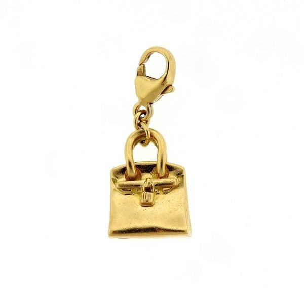 Hermes 18k Gold Kelly Purse Bag Charm (1 of 4)