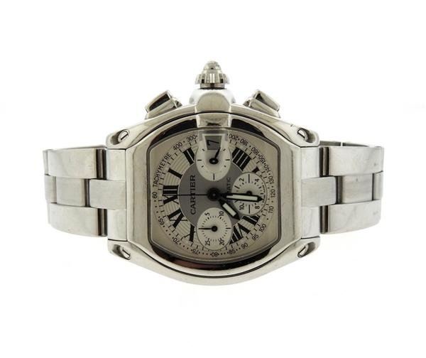 Cartier Roadster Stainless Automatic Watch 2618 (1 of 4)