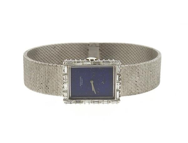 Audemars Piguet 18k Gold Diamond Lapis Diamond Watch (1 of 4)