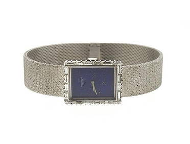 Audemars Piguet 18k Gold Diamond Lapis Diamond Watch (1 of 4)