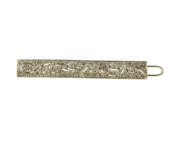 14k Gold Diamond Hair Bar Pin (1 of 3)