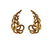 Tiffany & Co Picasso 18k Gold Open Work Earrings - 3