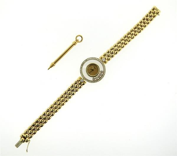 Chopard Happy Diamond 18k Gold Watch (1 of 5)