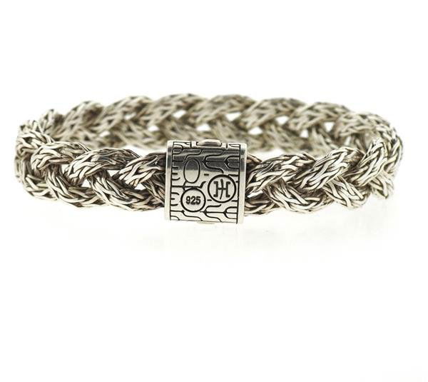 John Hardy Sterling Silver Braided Bracelet (1 of 4)
