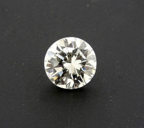 GIA Cert 3.01ct H SI1 Round Brilliant Loose Diamond (1 of 5)