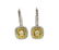18K Gold Natural Fancy Yellow Diamond Earrings