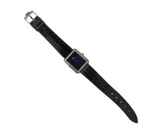 Corum Stainless Steel Lapis Dial Leather Strap Watch (1 of 4)