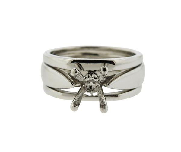 Scott Kay Platinum Engagement Ring Mounting (1 of 2)
