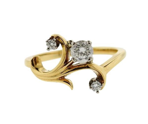 Jabel 18K Gold Diamond Ring (1 of 3)