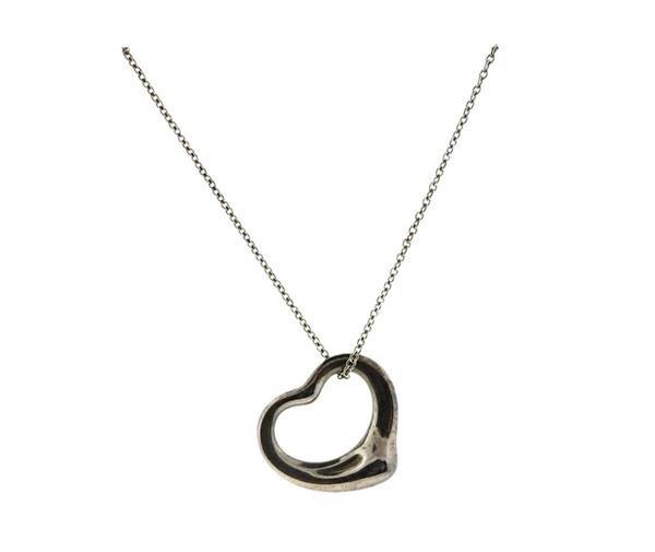 Tiffany & Co Elsa Peretti Sterling Open Heart (1 of 3)