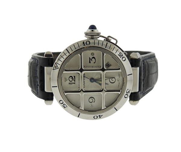 Cartier Pasha Stainless Steel Watch Ref. 2379 (1 of 4)