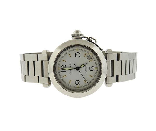 Cartier Pasha Stainless Steel Automatic Watch (1 of 4)