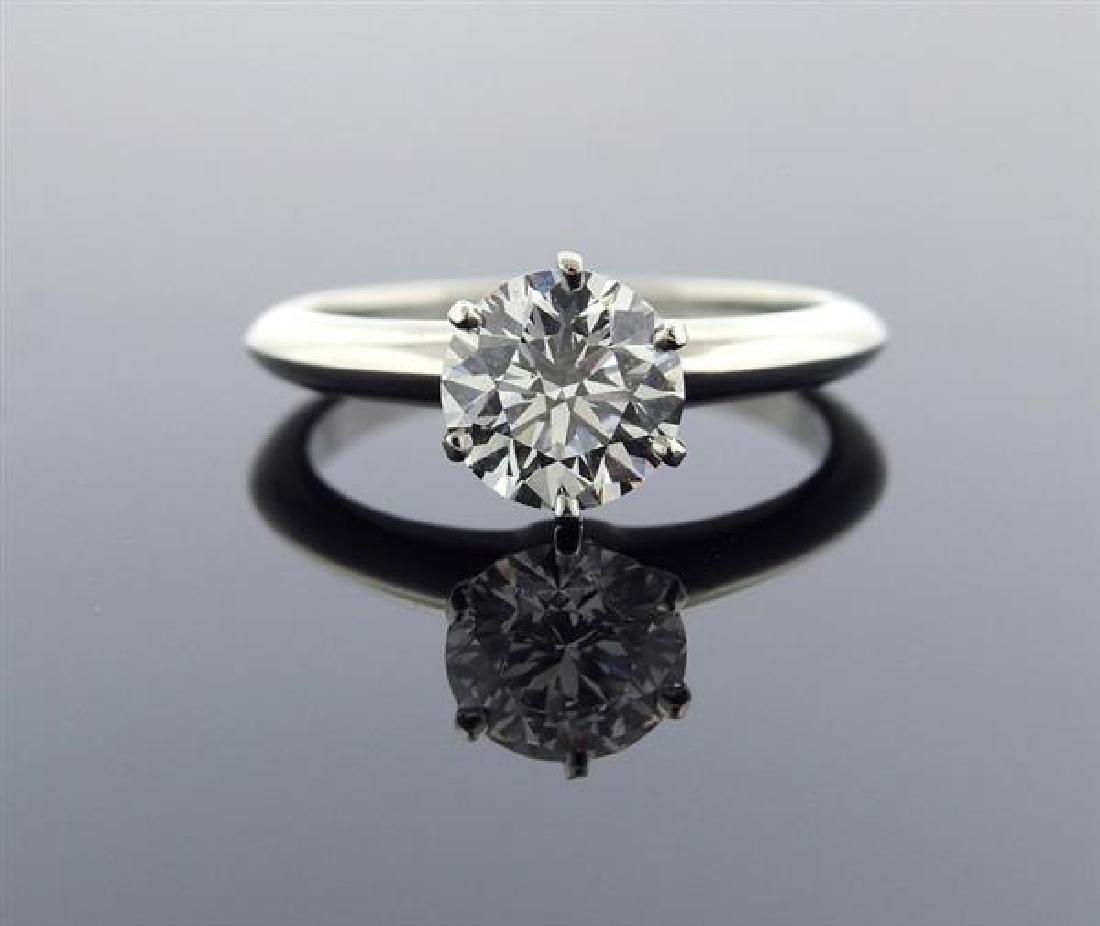 Tiffany & Co Platinum 1.62ct Diamond Engagement (1 of 5)