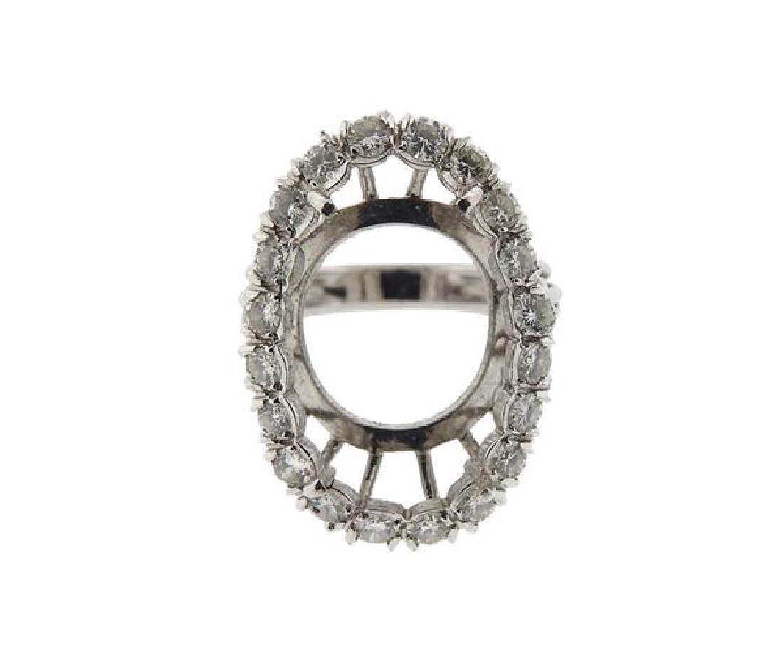 18K Gold Diamond Ring Mounting (1 of 5)