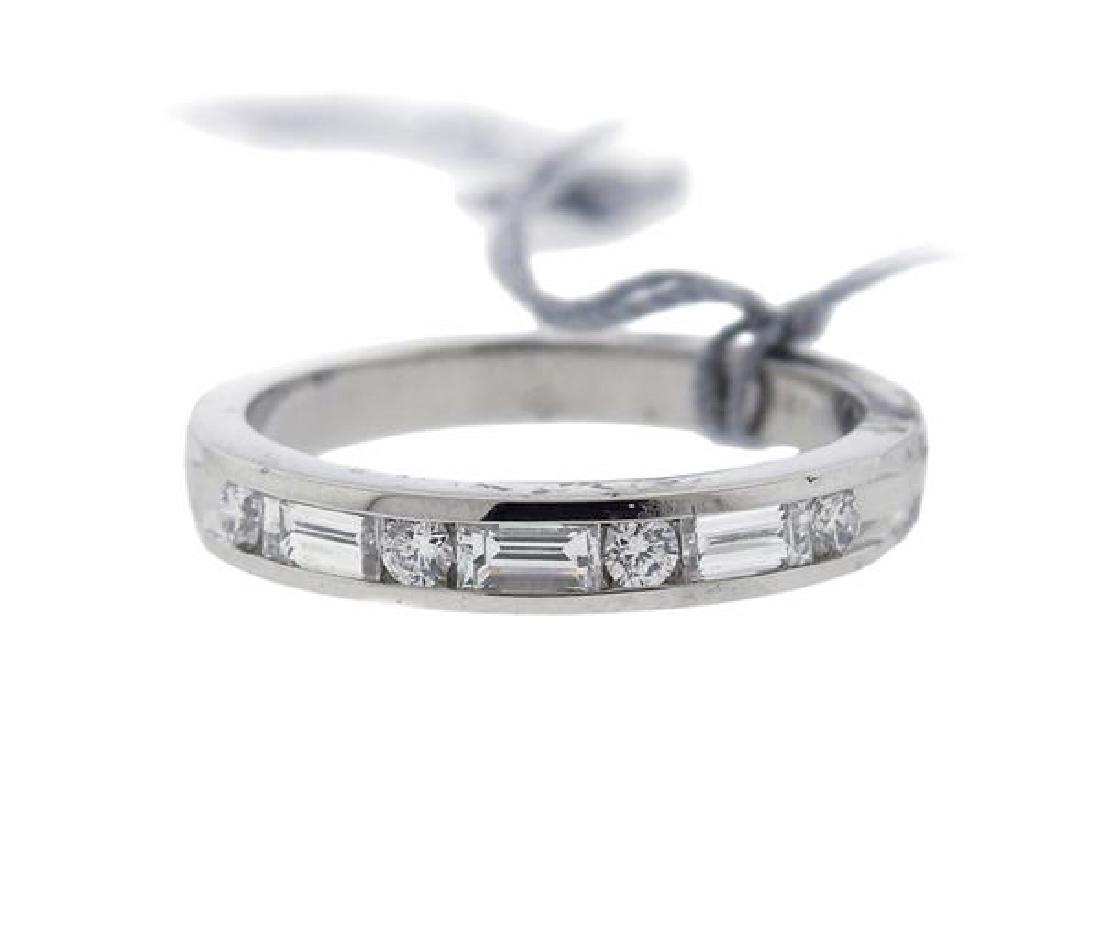 Kwiat Platinum Diamond Wedding Band Ring (1 of 3)