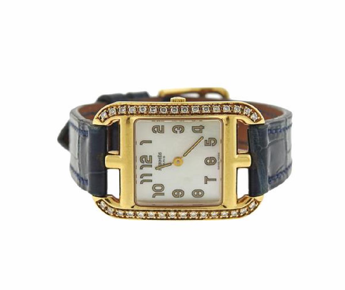 Hermes Cape Cod 18K Gold Diamond Watch (1 of 3)