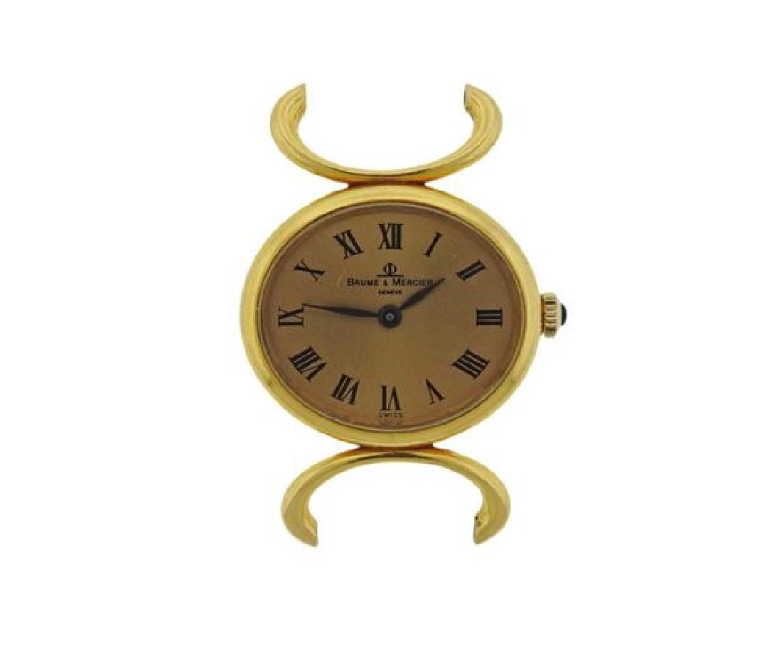 Baume & Mercier 18K Gold Manual Wind Watch Head (1 of 3)