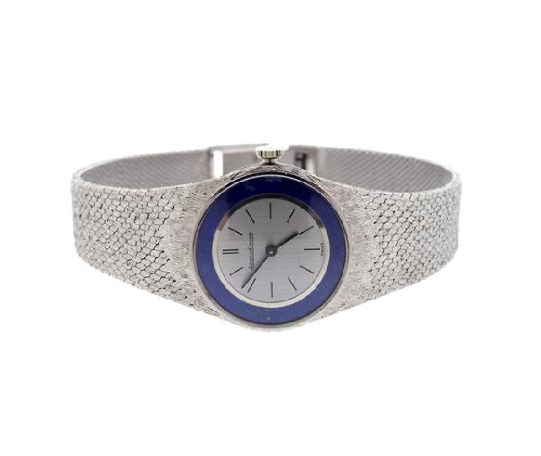Jaeger LeCoultre 18K Gold Lapis Watch (1 of 4)