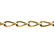 Antique Victorian 14K Gold Pocket Watch Link Chain - 3