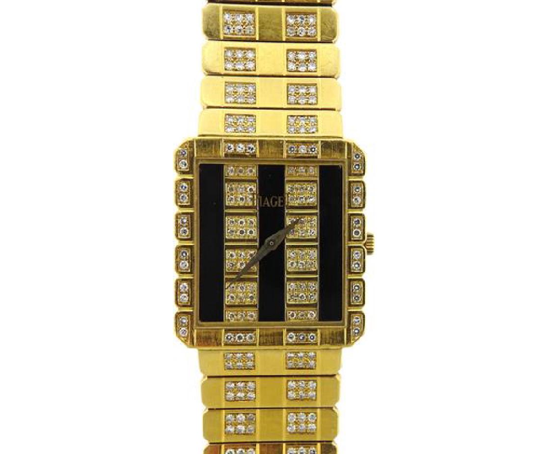 Piaget 18K Gold Diamond Quartz Watch (1 of 7)