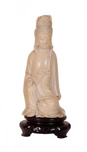 STATUE: Ivory statue China XX century H cm 17,5