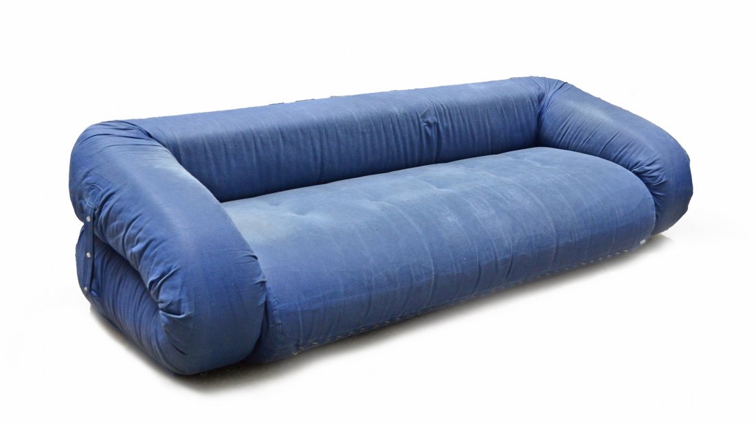 Sofa: Sofa model Anfibio, produced by Giovannetti, 1970's.