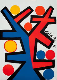 Calder Alexander: Calder 1972, litograph, cm 80x58