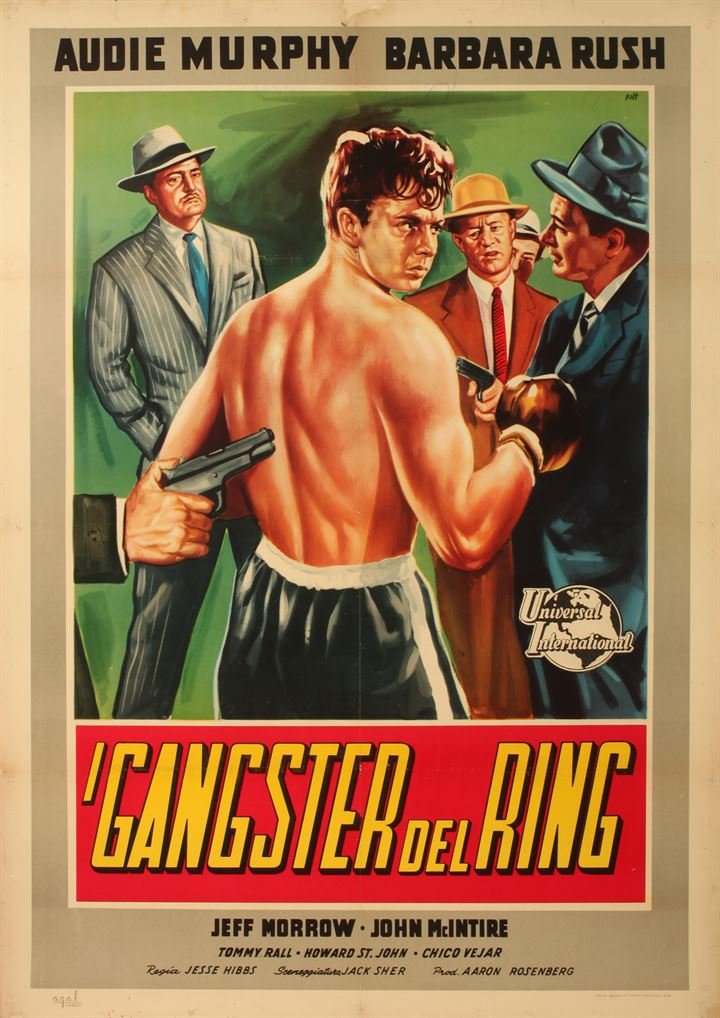 I gangster del ring: Tarquini Paolo (Palt) I gangster del ring Offset by Agaf, Florence, 1956, cm 140x100