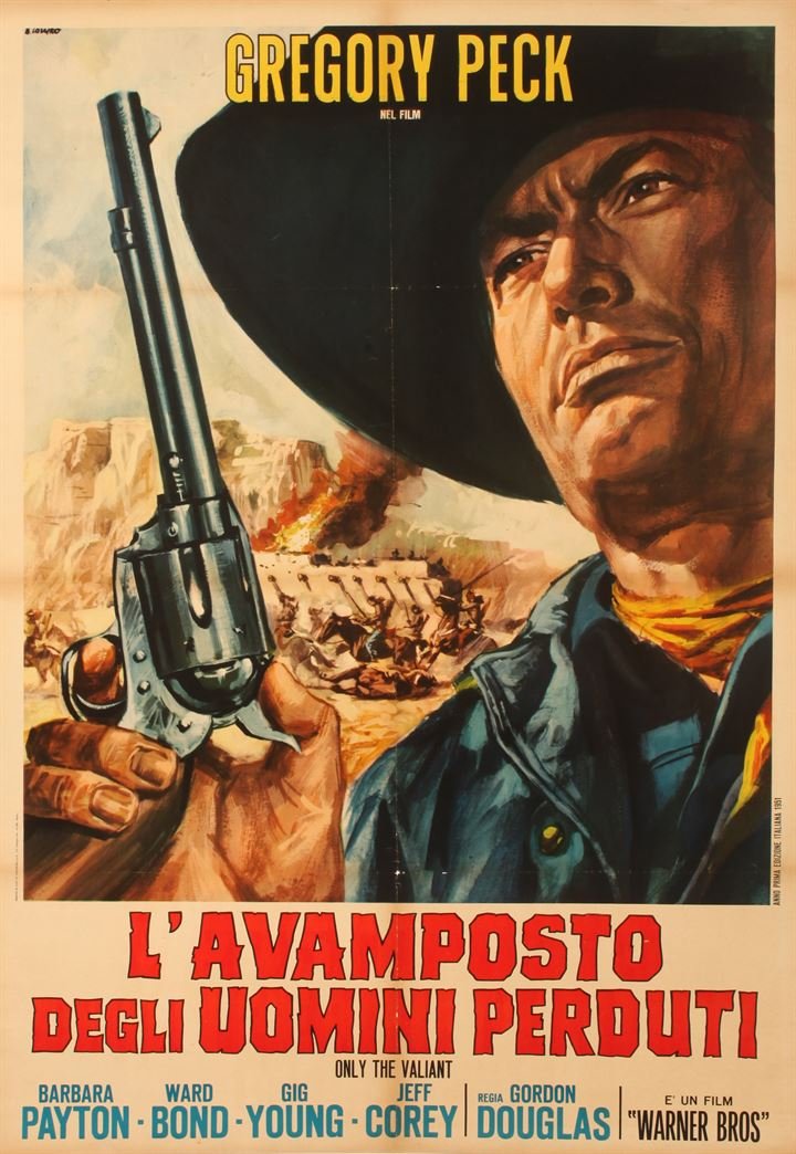 L'avamposto degli uomini perduti: Casaro Renato L'avamposto degli uomini perduti Offset by Policrom, Rome, first Italian edition 1951, cm 140x100